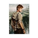 Action Science Fiction Movie Poster Newt The Maze Runner Characters Vintage art poster Canvas Poster Wall Art Decor Print Picture Paintings for Living Room Bedroom Decoration 08×12inch(20×30cm)Unframe