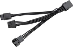 Ek Water Blocks Ek-Loop Omnilink Fan Pwm D-Rgb Signalsplitterkabel Schwarz 10Cm (3831109897492)