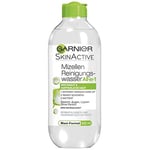 Garnier Lot de 6 flacons d'eau micellaire nettoyante pour le visage - Tolérance optimale - Sans parfum - Pour peaux mixtes et sensibles - Skin Active - 6 x 400 ml