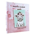 Grupo Erik - Album Photo Adhésif Safari Babies - 30 Pages Adhésives et Couverture Rigide | Album Photo 10x15 cm, Album Photo 13x20 cm
