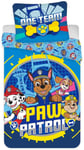 Junior Påslakanset - 100x140 cm - Paw Patrol - One team