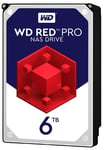 WD Red Pro NAS Internal HDD SATA 6Gb/s, 6TB 7200RPM - WD