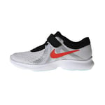 Nike Garçon Unisex Kinder Revolution 4 SD (PSV) Chaussures de Cross, Weiß Pure Platinum Team Orange Blac 001, 18 EU