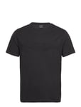 Am Emboss Tee Tops T-shirts Short-sleeved Black Hackett London
