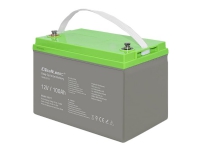Qoltec - UPS-batteri - 30.5 kg, deep cycle gel - 1 x batteri - gel - 100 Ah