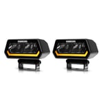 Arbetsbelysning Purelux Panther Alpha 20 - 10 cm / 20W / Spot, 2 st