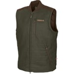 Härkila Metso Active quilt vest Willow green/Shadow brown 3XL