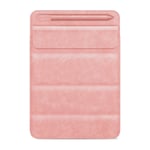 iPad 9.7 / 10.2 / 10.5 / 11&quot; (19cm x 26cm x 7mm) Tablet-etui i Støtsikker Kunst Skinn - Rosa
