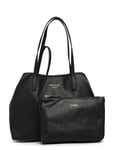 Vikky Ii 2 In 1 Tote Bags Totes Black GUESS