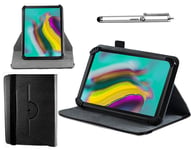Navitech Étui Noir avec Support Rotatif 360 Et Stylet Compatible avec Le ASUS Chromebook 9.7" Tablette Tactile CT100PA