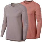 Nike 890200 Maillot à Manches Longues Femme Parcticle Rose FR : XS (Taille Fabricant : XS)