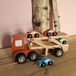 Egmont Toys - Biltransport med gummihjul