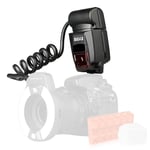 Macro LED Anneau Flash Light pour Nikon D7100 D7000 D5200 D5100 D5000 D3200 D3100 D90 D300S D600 Appareil Photo Reflex Numérique
