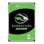 Seagate BarraCuda, 2TB, Internal Hard Drive, 3.5 Inch, SATA 6GB/s, 7.200 RPM-NEW