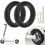 El Scooter Xiaomi Punkteringsfritt Honeycomb däck - 2st Svart
