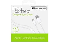 Fresh Connect 1m MFI Certified Lightning Charge & Sync Cable, for iPho