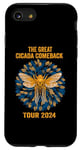Coque pour iPhone SE (2020) / 7 / 8 Große Cicada-Comeback-Tour 2024 – Insect Magicicada Cicada