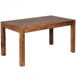 Rootz Sheesham Matbord i massivt trä - Köksbord - Rektangulärt matbord - Tidlös design, Uttrycksfull träfibrer, Sittplatser upp till 8 - 160 cm x 80 c