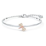 Swarovski armbånd Eternal Flower Bangle, Pink, Mixed Metal Finish - 5518138