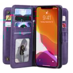 KT Multi-functional Series-1 iPhone 13 fodral - Lila