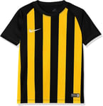 Nike Kids Shirt Striped Segment III Jersey, Black / University Gold / White, M