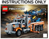 LEGO Instructions (ONLY) for Technic Heavy-duty Tow Truck 42128 NEW FREE P&P