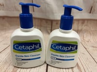 2 x 236ml Cetaphil Gentle Skin Cleanser, Soap free, Dry, sensitive skin