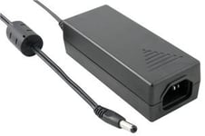 AC-DC POWER SUPPLY ADAPTER ADAPTOR 24V 1.75A 2.5MM Output Connector: 2.1mm x 5.5mm x 12mm Output Power Max: 42W POWER SUPPLY ADAPTER ADAPTOR Output Type: Fixed External Length / Height: 48.5mm External Width: 35mm External Depth: 118.5mm