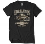 Hybris American Made Quality Trucks T-Shirt (Black,XXL)