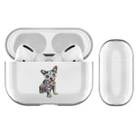 Head Case Designs Officially Licensed P.D. Moreno French Bulldog Dogs Clear Hard Crystal Cover Compatible With Apple AirPods Pro Charging Case