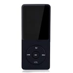 Qazwsxedc For you Fashion Portable LCD Screen FM Radio Video Games Movie MP3 MP4 Player Mini Walkman, Memory Capacity:4GB(Black) XY (Color : Black)