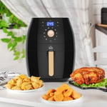 Digital Air Fryer 5.5L Oil Free Cooking Rapid Circulation Oven & Timer 1700W