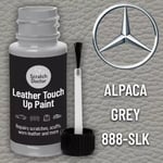MERCEDES ALPACA GREY 888 Leather Touch up Car Seat Repair Paint