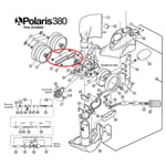 kit de courroies, petite et grande pour robot polaris 380 - 9-100-1017 - polaris