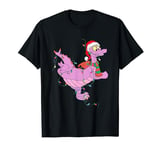 Santa Figment Dragon Christmas Lights T-Shirt