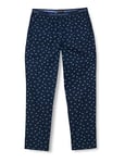 Emporio Armani Men's Yarn Dyed Woven Trousers, Marin/Infinity Eagle, L
