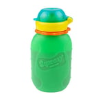 SQUEASY Klemmeflaske i silikon 180ml Grønn