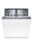 Bosch Series 4 Smv4Htx00G Fullsize 13-Place Settings Integrated Dishwasher With Vario Flex Baskets - Stainless Steel