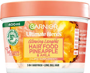 Garnier Ultimate Blends Glowing Lengths Pineapple & Amla Hair Food 3-in-1 Hair