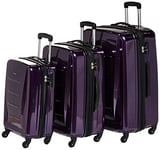 Samsonite Winfield 2 Hardside Luggage with Spinner Wheels, Purple, 3-Piece Set (20/24/28), Winfield 2 Hardside Luggage with Spinner Wheels