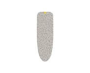 Joseph Joseph Ironing Board Cover 135 X 45Cm, Cotton With padded felt underlay- For Use With Glide Max, Ecru Scatter