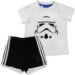Adidas Star Wars Death Star Yoda Suit Set Baby Toddler Boy Trousers + Shirt 68