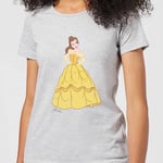 Disney Princess Belle Classic Women's T-Shirt - Grey - XXL - Gris