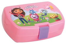 FUN HOUSE GABBY ET LA MAISON MAGIQUE BOITE GOUTER POUR ENFANT H.6,5 x L.17 x P.13,5 cm, Rose