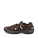 Teva Omnium 2 Leather Men’s Open Toe Sandals, Brown (Turkish Coffee TKCF), 6 UK (39.5 EU)