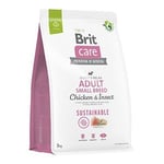 Brit Care Dog Adult Sustainable Small Breed Chicken & Insect