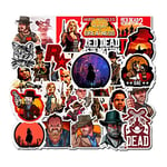 50Pcs Top Game Red Dead Redemption Stickers For Notebook PC Skateboard Bicycle Motorcycle DIY Waterproof Toys Sticker