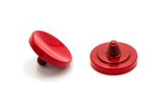 vhbw bouton déclencheur ergonomique en métal rouge pour appareil photo Fujifilm X-E3, X100F, X-T1, X-T2, X-T20,X-E2s, X-A10, X-A3