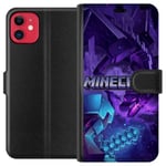 Apple iPhone 11 Plånboksfodral Minecraft
