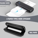 Compact Thermal Printer Wireless Portable Printer For A4 A5 Paper IOS And